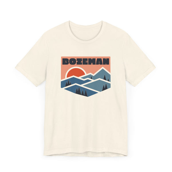 Bozeman, Montana T Shirt - Retro Graphic Tee