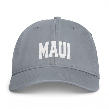 Buy granite Maui, Hawaii Washed Baseball Cap - Vintage Coastal Comfort Colors