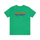 Jackson Hole, Wyoming Shirt - Mountain Sunset Unisex Jackson Hole T-Shirt-100