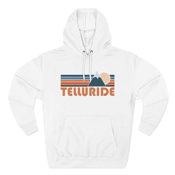 Telluride, Colorado Hoodie - Retro Mountain Unisex Sweatshirt - 0