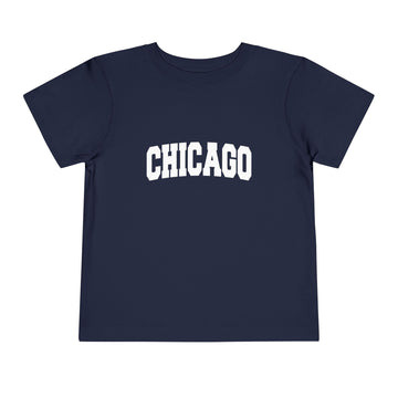 Buy navy Chicago, Illinois Toddler Graphic Tee - Kids Chicago Vacation T-Shirt