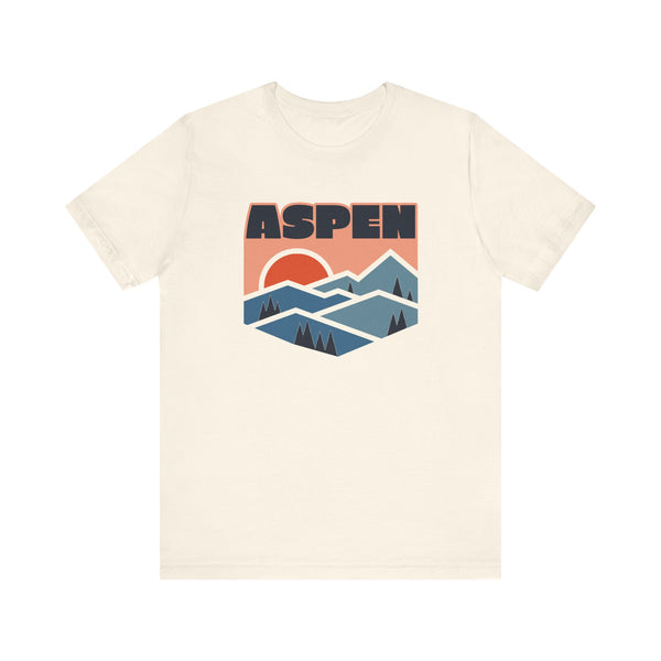 Aspen, Colorado T Shirt - Retro Graphic Tee
