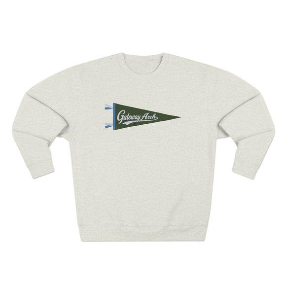 Premium Gateway Arch National Park Crewneck Sweatshirt