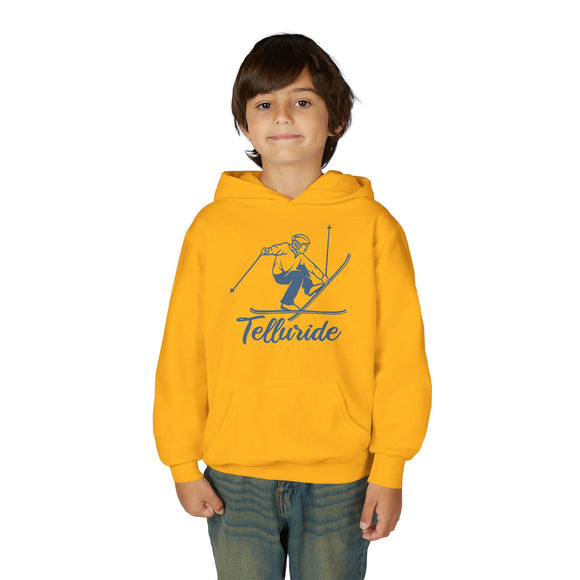 Telluride, Colorado Youth Hoodie - Snow Ski Kids Telluride Hooded Sweatshirt