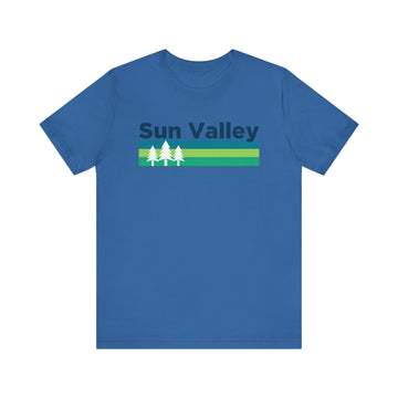 Buy columbia-blue Sun Valley, Idaho T-Shirt - Unisex Sun Valley Shirt