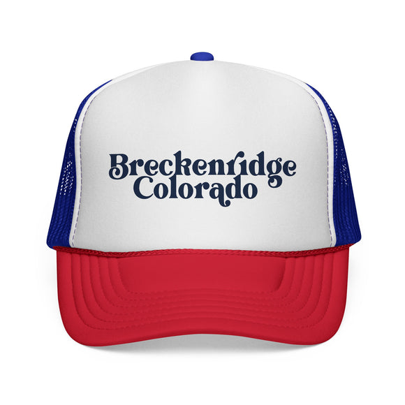 Breckenridge, Colorado Retro Trucker Hat