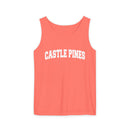 Castle Pine, Colorado Tank Top Unisex | Comfort Colors - 100% Cotton-1