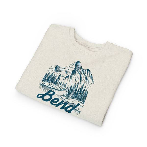 Bend, Oregon Toddler Sweatshirt - Bend Toddler Crewneck Sweatshirt