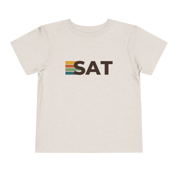 San Antonio, Texas Toddler Tee - SAT Kids T Shirt