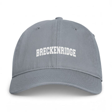 Buy granite Breckenridge, Colorado Washed Baseball Cap - Vintage Coastal Comfort Colors