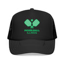 Kids Illinois Pickleball Trucker Hat - Youth Snapback Cap