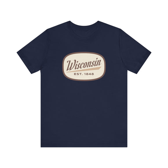 Wisconsin T-Shirt - Retro Unisex Wisconsin Shirt