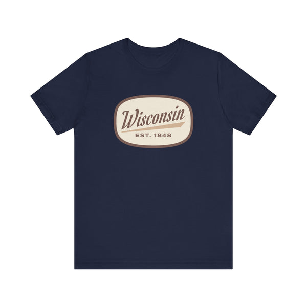 Wisconsin T-Shirt - Retro Unisex Wisconsin Shirt