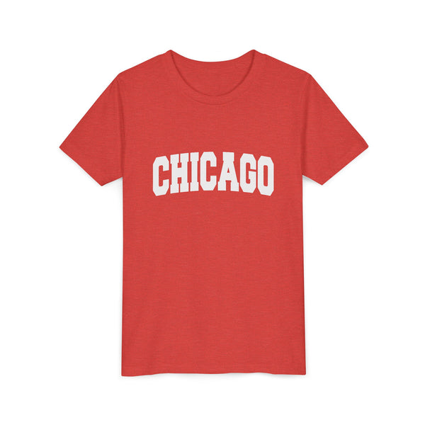 Chicago, Illinois Youth Graphic Tee - Kids Chicago T Shirt