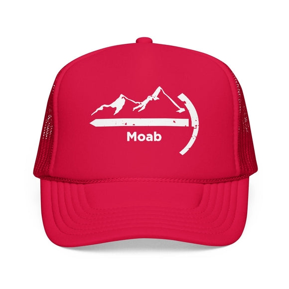Kids Moab, Utah Trucker Hat Foam Boulder - Youth Snapback