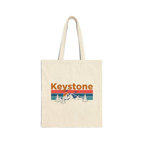Keystone, Colorado Tote Bag - Cotton Canvas Keystone Bag