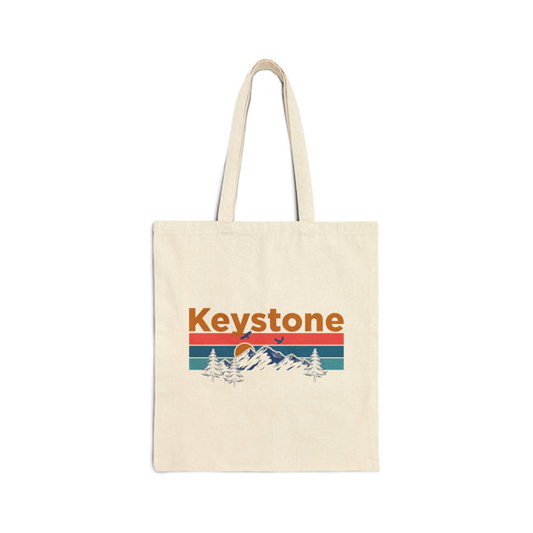 Keystone, Colorado Tote Bag - Cotton Canvas Keystone Bag