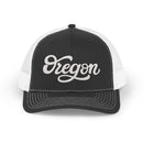 Oregon Snapback Trucker Cap - Embroidered Oregon Hat-2