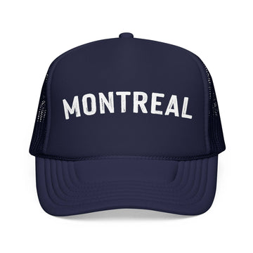 Kids Montreal, Canada Trucker Hat - Youth Snapback Cap