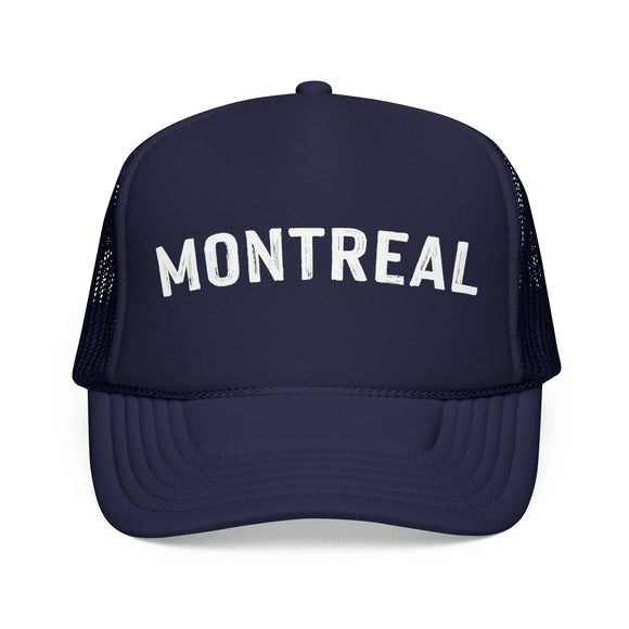 Kids Montreal, Canada Trucker Hat - Youth Snapback Cap
