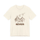 Nevada Mountain T-Shirt — Vintage Gondola Ski Mountain Tee-1