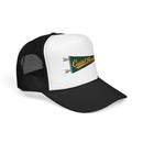Capitol Reef National Park Pennant Trucker Hat — Vintage Foam Mesh Cap-9