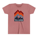 Telluride, Colorado Youth Shirt - Retro Mountain Telluride Kid's T-Shirt-1