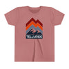 Telluride, Colorado Youth Shirt - Retro Mountain Telluride Kid's T-Shirt