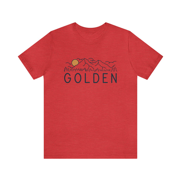 Golden, Colorado T-Shirt - Retro Unisex Golden Shirt