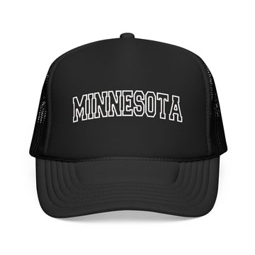 Kids Minnesota Trucker Hat Vintage College Foam Mesh