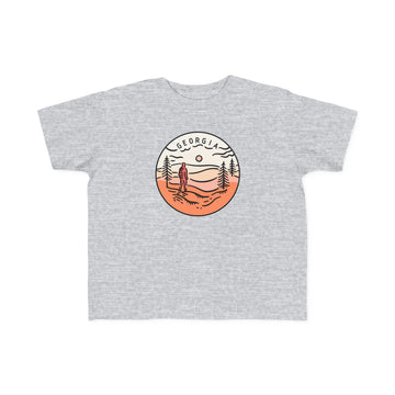Buy heather Georgia Toddler T-Shirt - Unisex Toddler Georgia Shirt