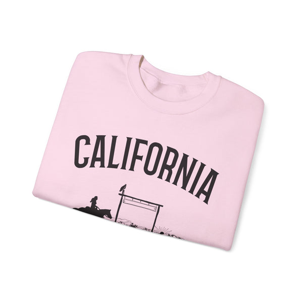 California Sweatshirt - Mountain Cowgirl Graphic Crewneck