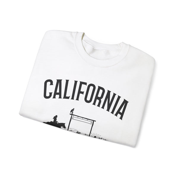 California Sweatshirt - Mountain Cowgirl Graphic Crewneck