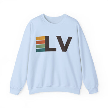 Buy light-blue Las Vegas, Nevada LV Retro Stripe Sweatshirt