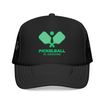 St. Augustine, Florida Pickleball Trucker Hat - Foam St. Augustine Cap