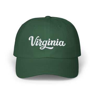Buy spruce Virginia Dad Hat - Embroidered Virginia Classic Dad Cap