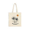 Hawaii Tote Bag - Cotton Canvas Hawaii Bag