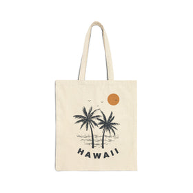 Hawaii Tote Bag - Cotton Canvas Hawaii Bag
