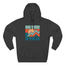 Utah Hoodie - Retro Mountain Unisex Sweatshirt-4
