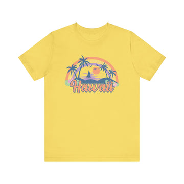 Hawaii T-Shirt - Retro Beach Unisex Hawaii Shirt - 0