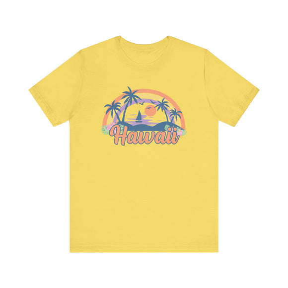 Hawaii T-Shirt - Retro Beach Unisex Hawaii Shirt