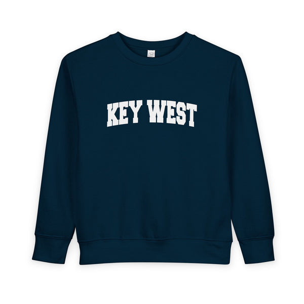 Key West, Florida Toddler Sweatshirt - Key West Toddler Crewneck Sweatshirt