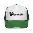 Wisconsin trucker hat | State outline, vintage script-5