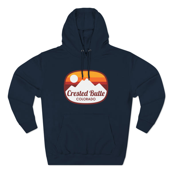 Premium Crested Butte, Colorado Hoodie - Retro Unisex Crested Butte Sweatshirt