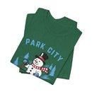 Park City, Utah T Shirt - Ski Snowman Graphic Tee-12