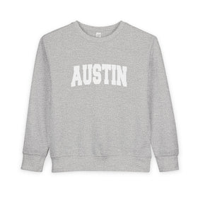 Austin, Texas Toddler Sweatshirt - Austin Toddler Crewneck Sweatshirt