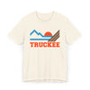 Truckee, California Retro Mountains Sunset T-Shirt | Vintage Truckee Tee