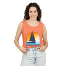 Newport Beach, California Sailboat Tank Top | Comfort Colors 100% Cotton-7