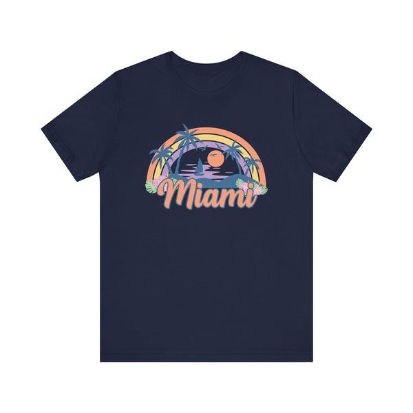 Miami, Florida T-Shirt - Retro Beach Unisex Miami Shirt