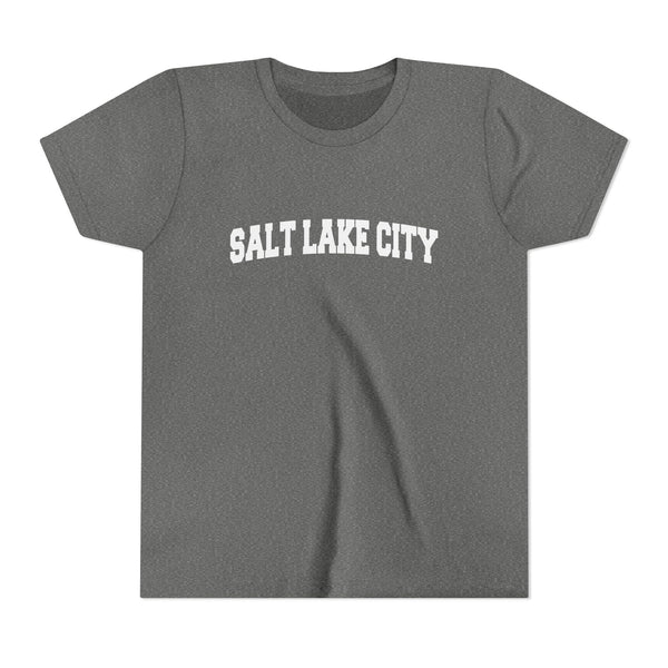 Salt Lake City, Utah Youth Graphic Tee - Kids Salt Lake City T Shirt